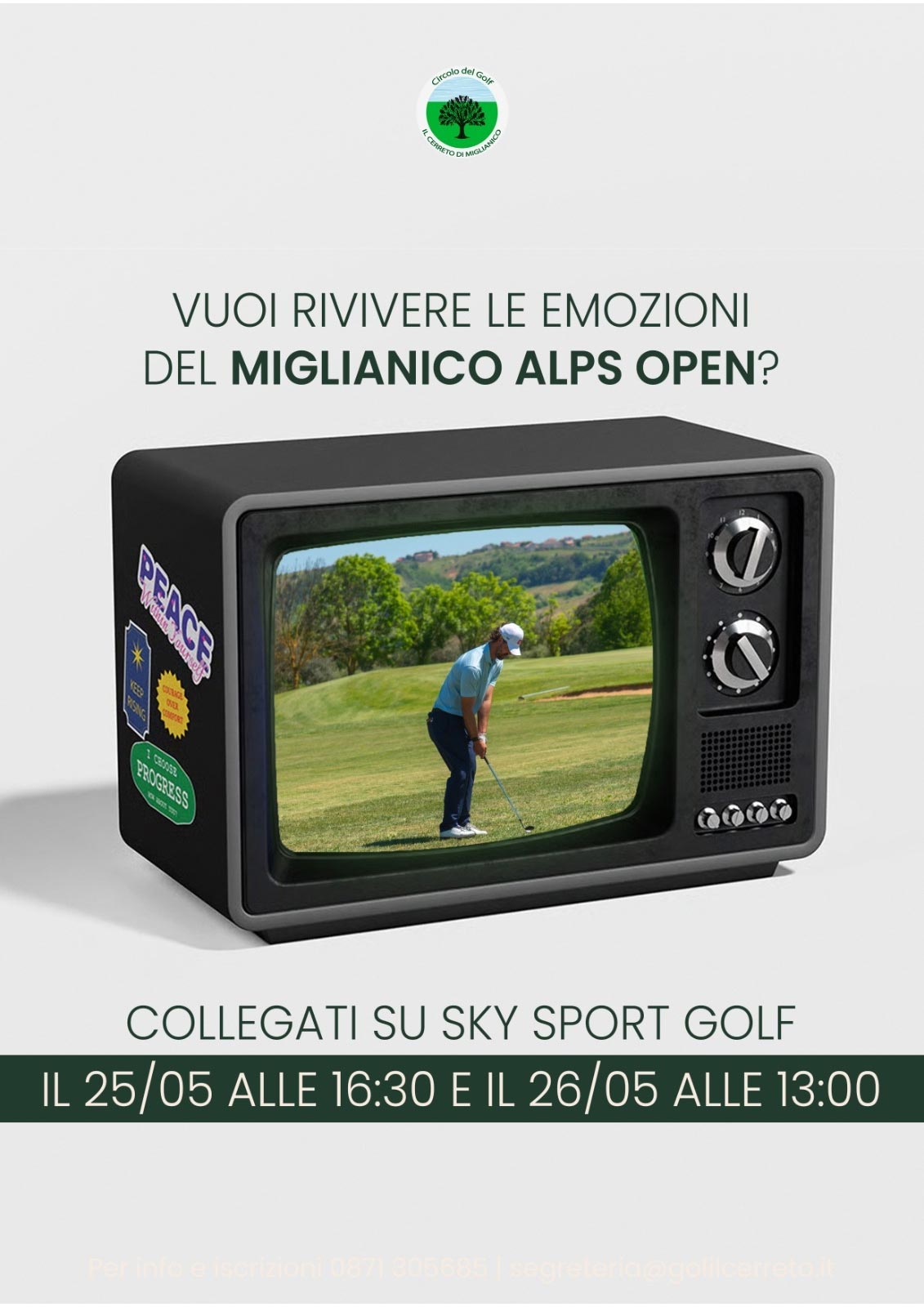Replica Miglianico Alps Open